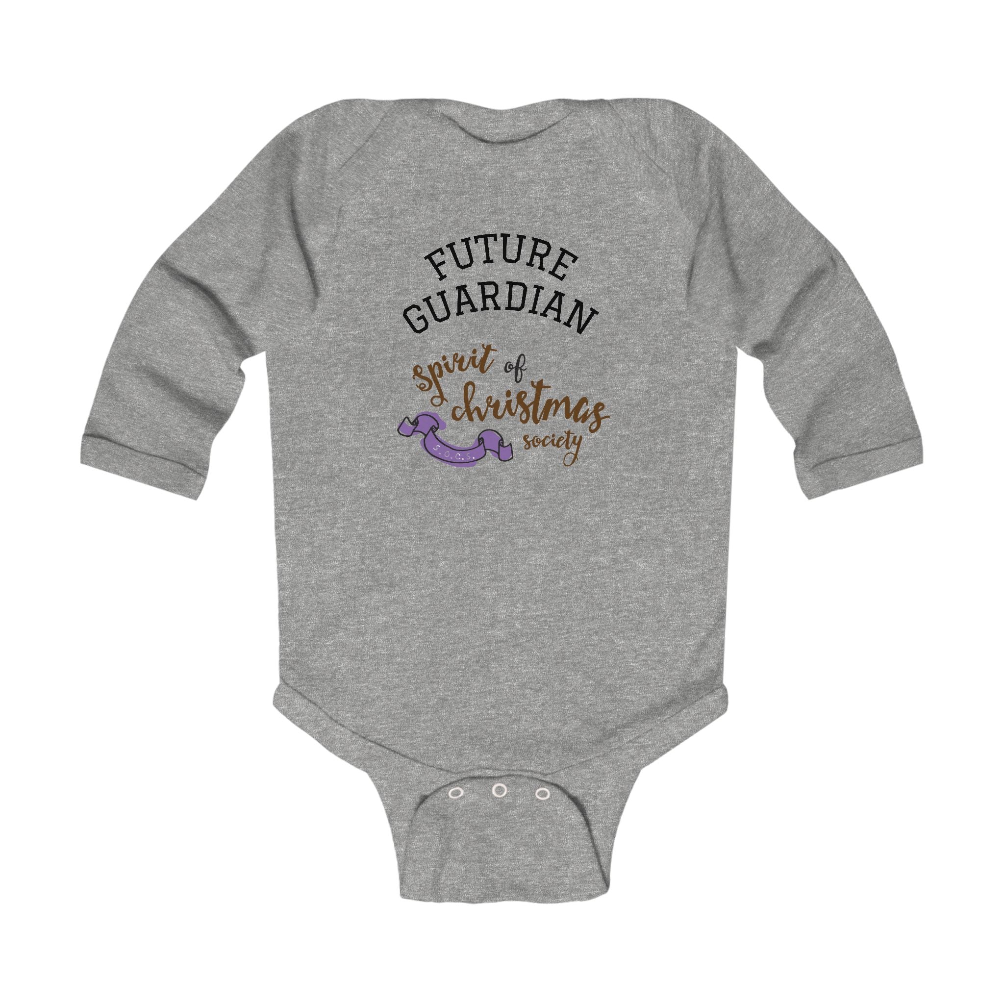 Infant Future Guardian Bodysuit - "Spirit of Christmas" Holiday Baby Onesie