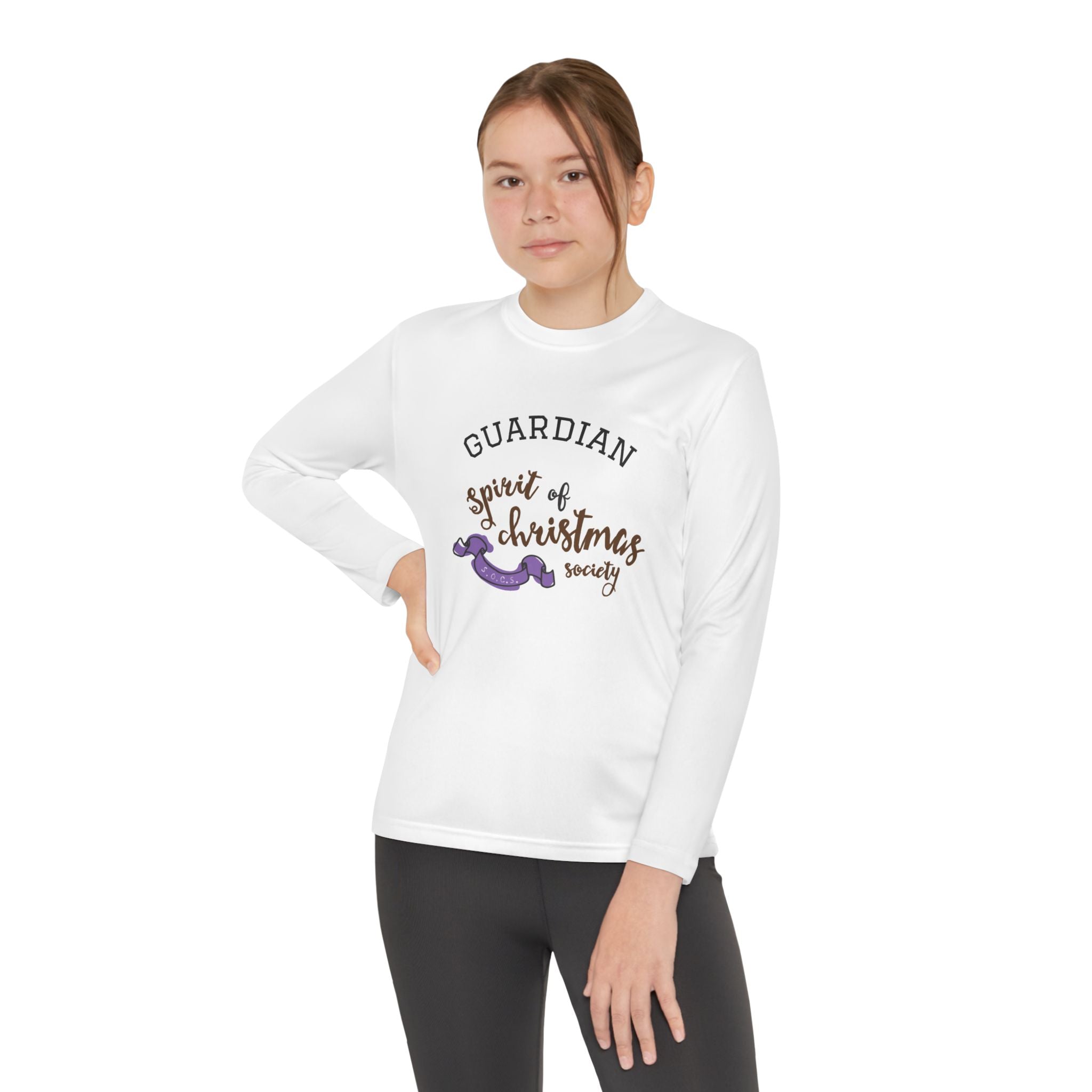 Youth Guardian Spirit of Christmas Long Sleeve Tee