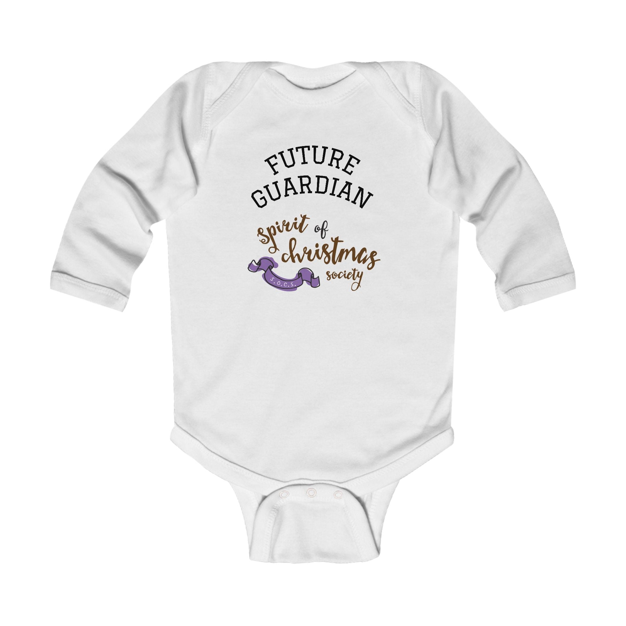 Infant Future Guardian Bodysuit - "Spirit of Christmas" Holiday Baby Onesie