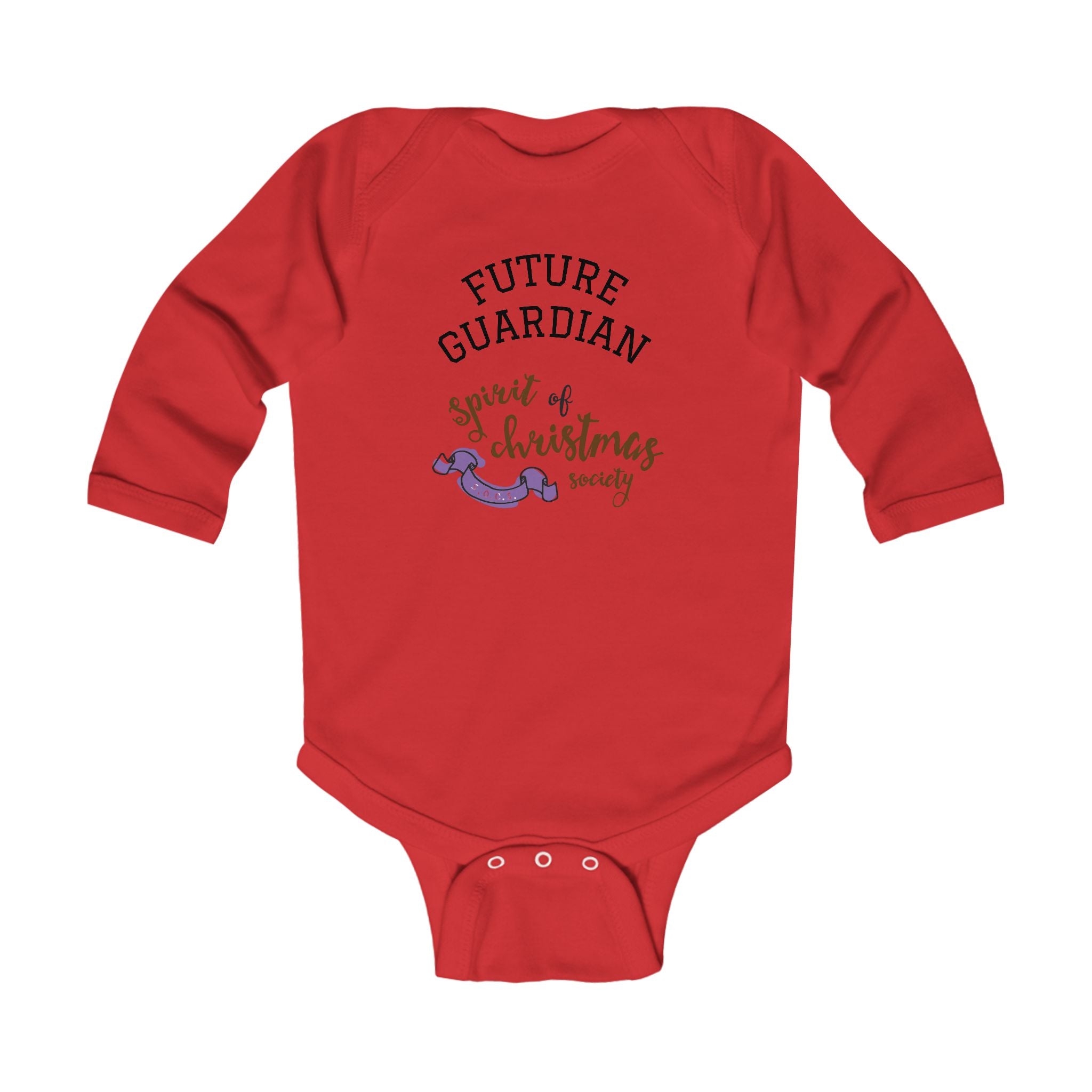 Infant Future Guardian Bodysuit - "Spirit of Christmas" Holiday Baby Onesie