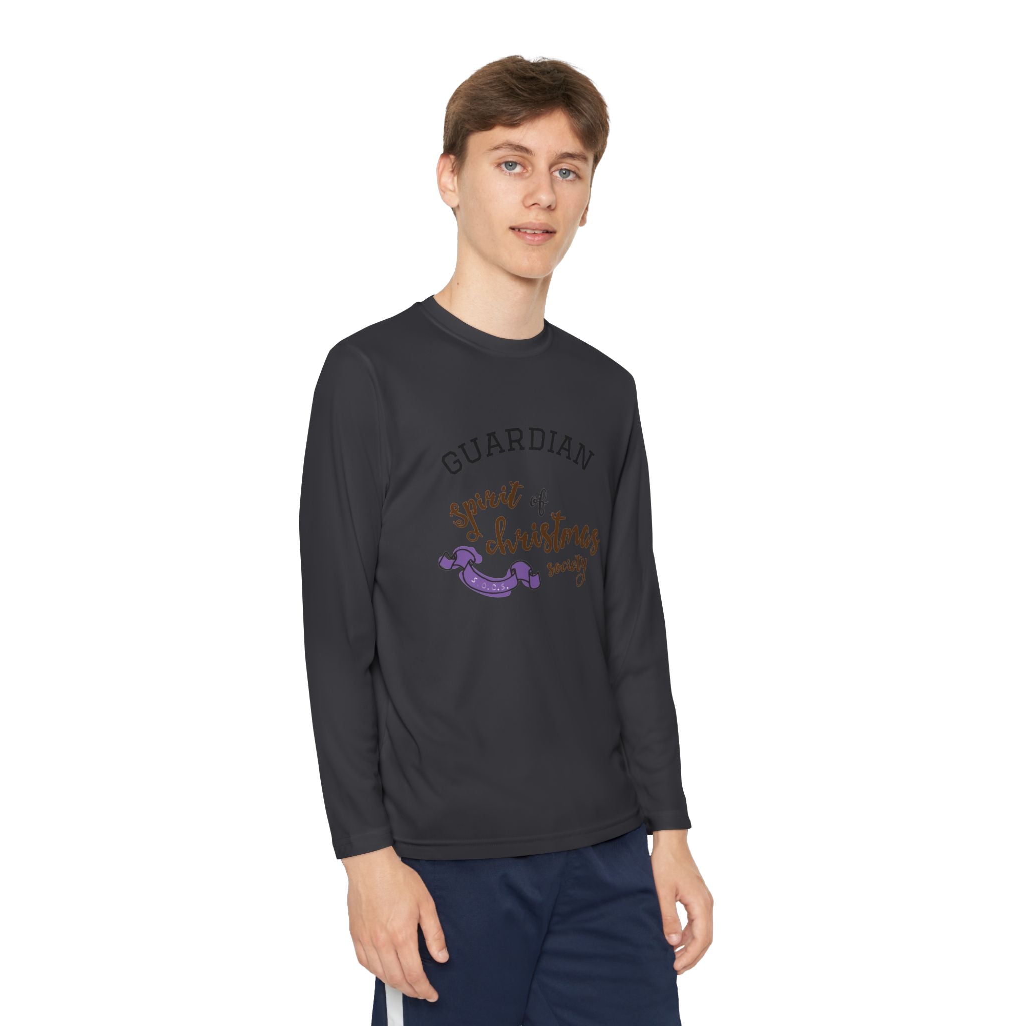 Youth Guardian Spirit of Christmas Long Sleeve Tee