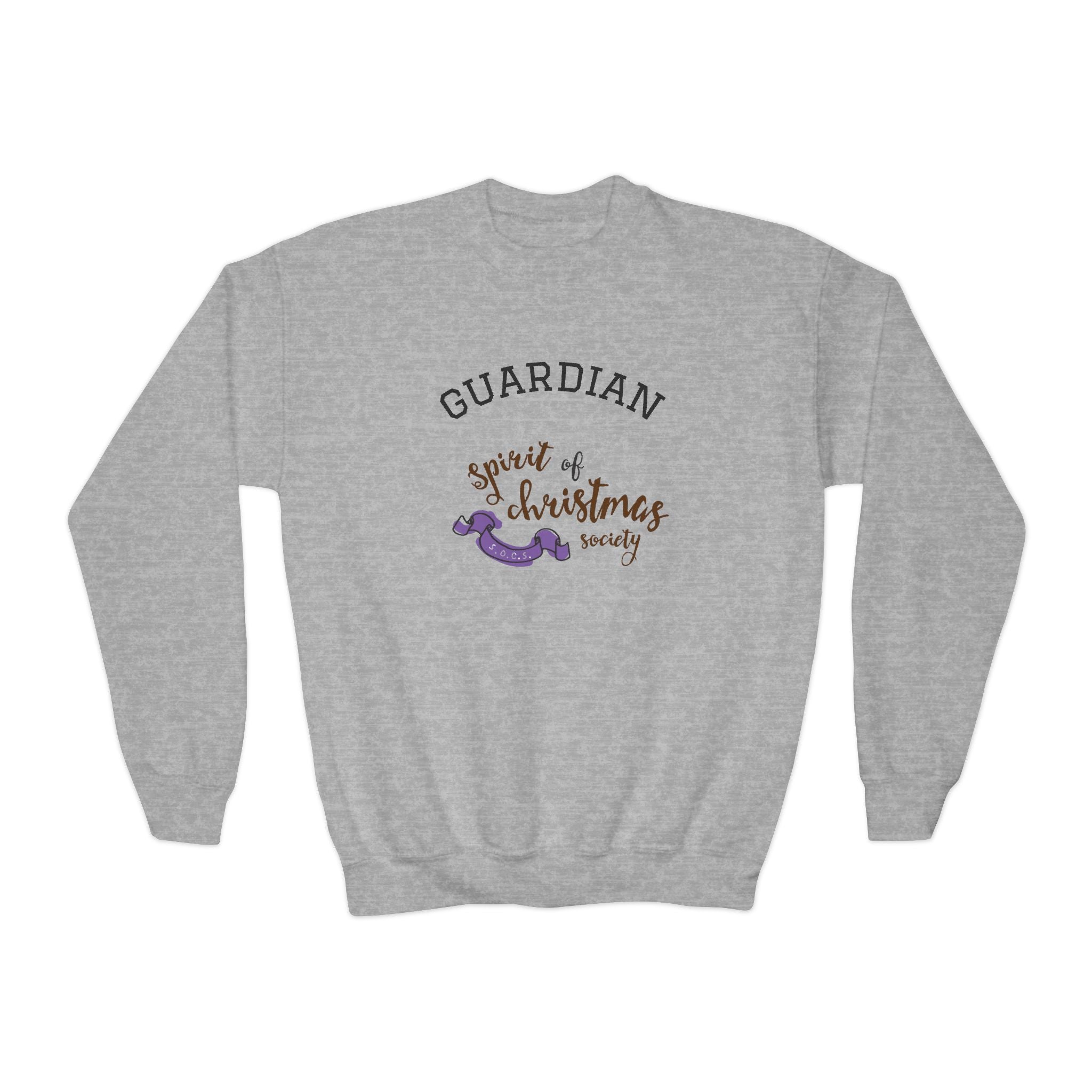 Youth Guardian Spirit of Christmas Crewneck Sweatshirt