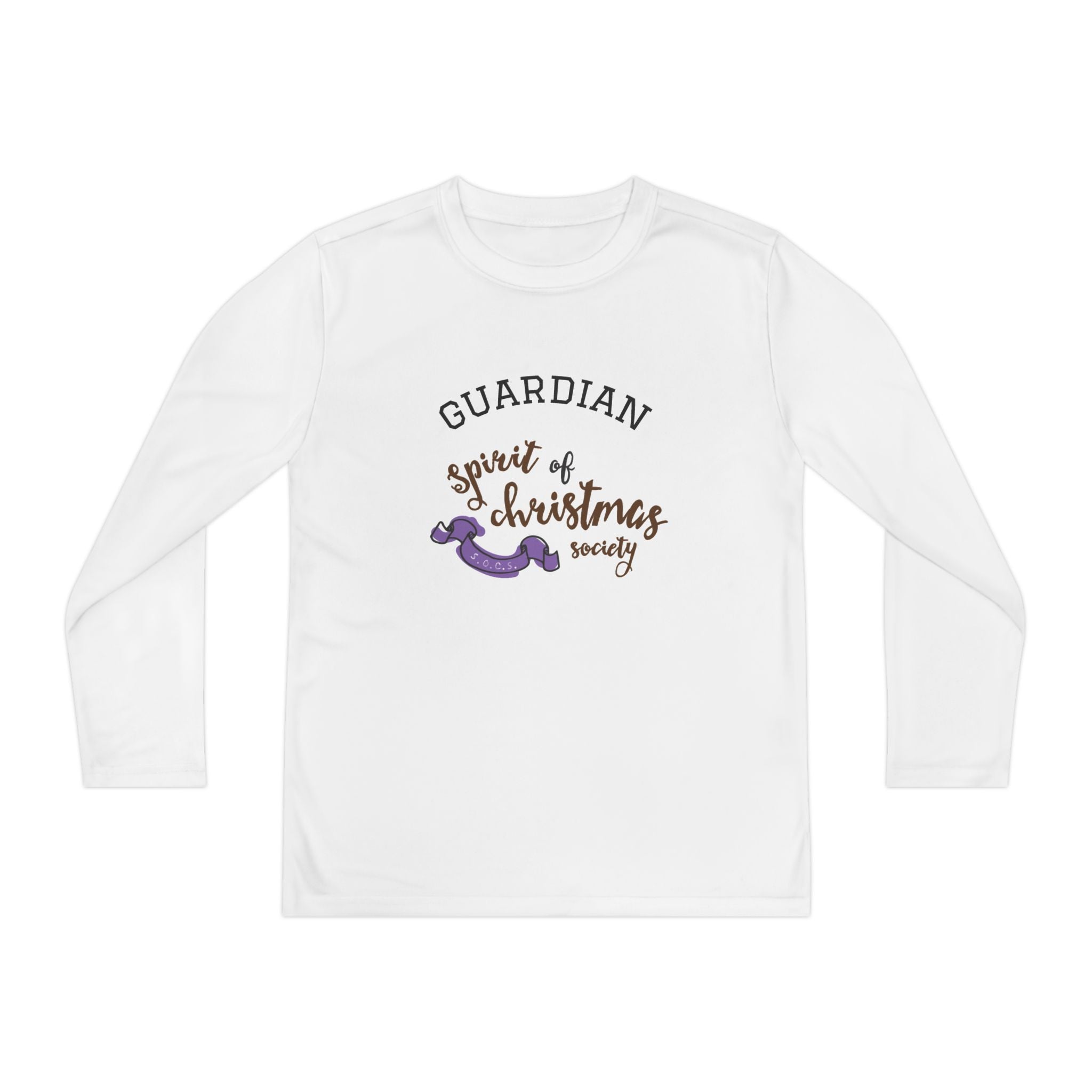 Youth Guardian Spirit of Christmas Long Sleeve Tee