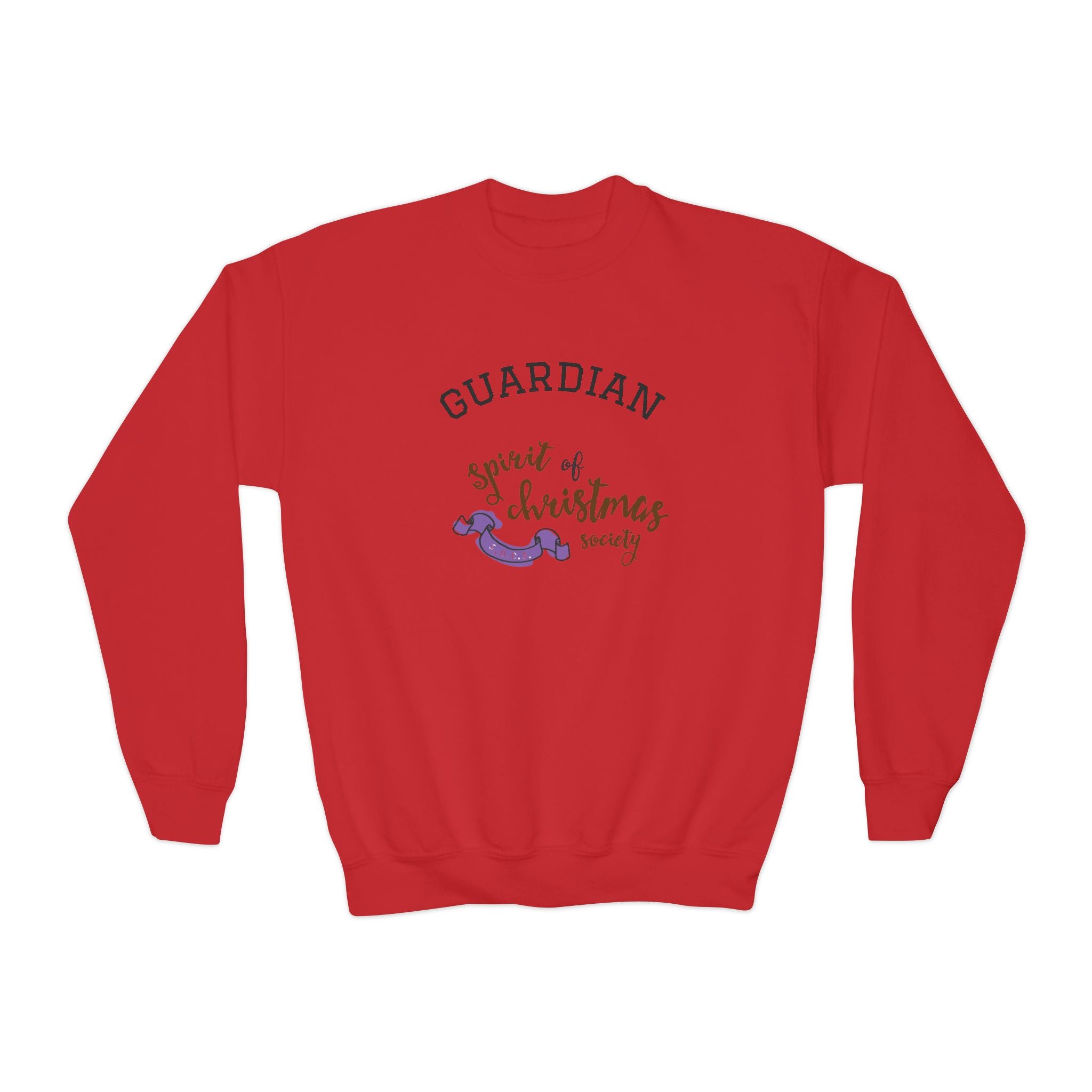 Youth Guardian Spirit of Christmas Crewneck Sweatshirt