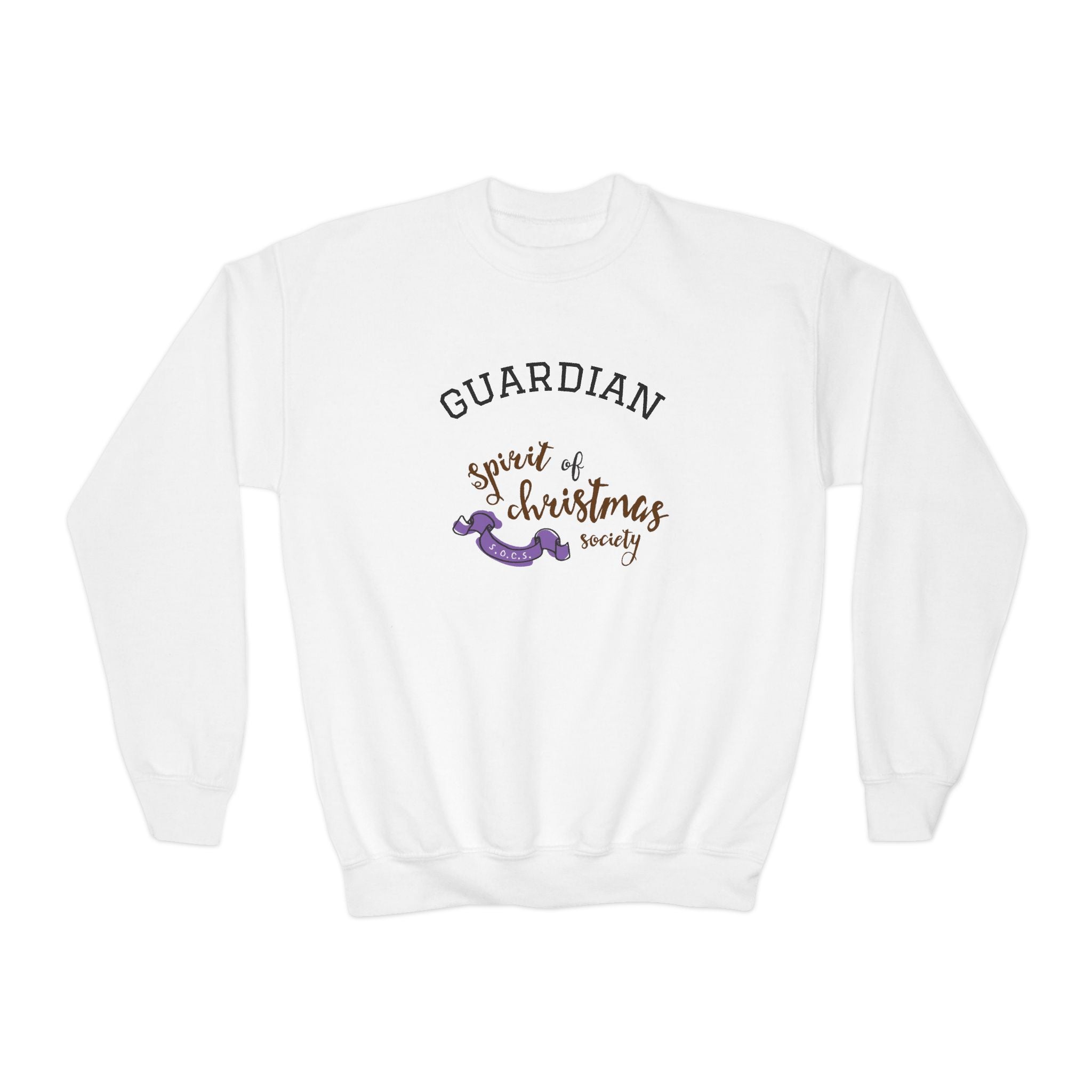 Youth Guardian Spirit of Christmas Crewneck Sweatshirt