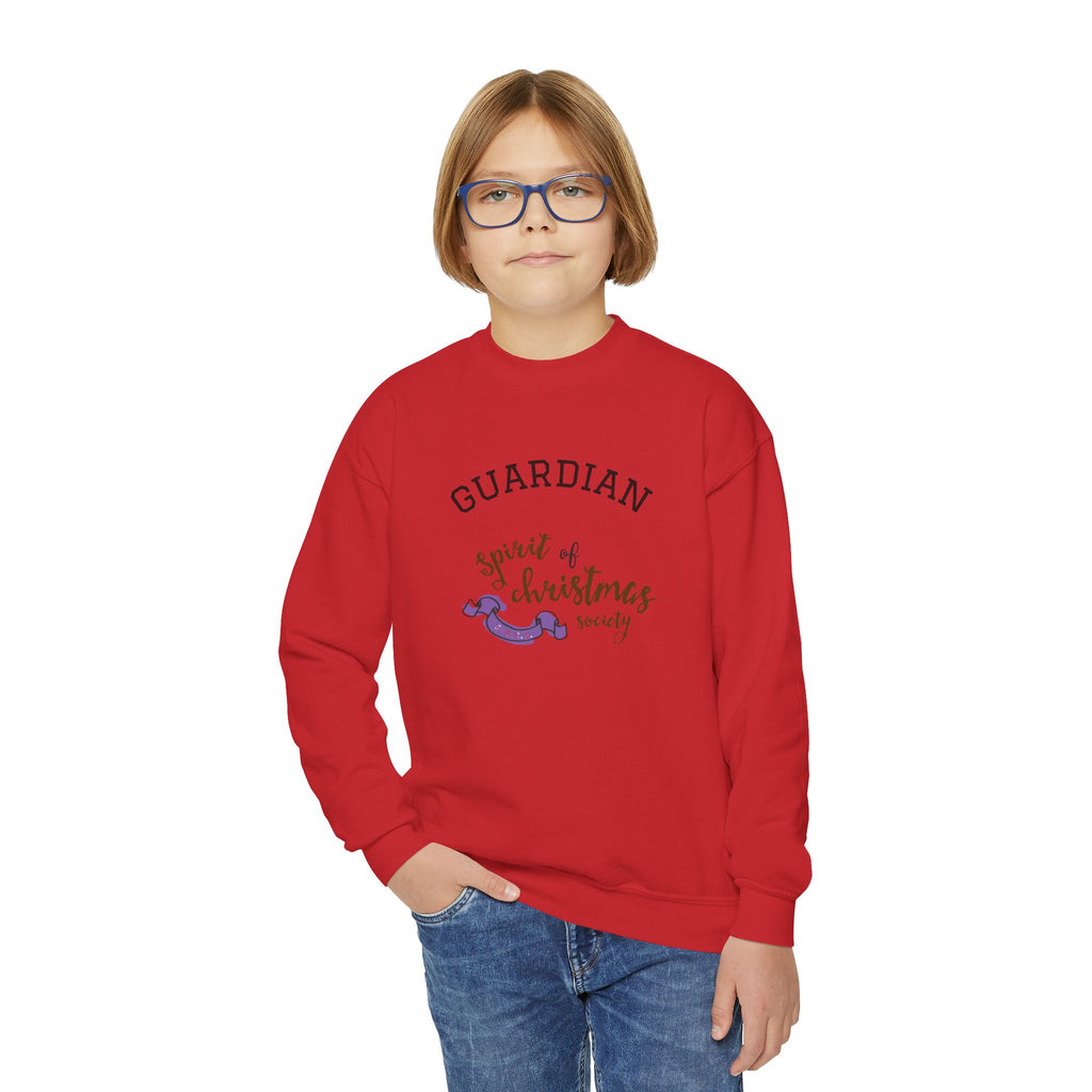 Youth Guardian Spirit of Christmas Crewneck Sweatshirt